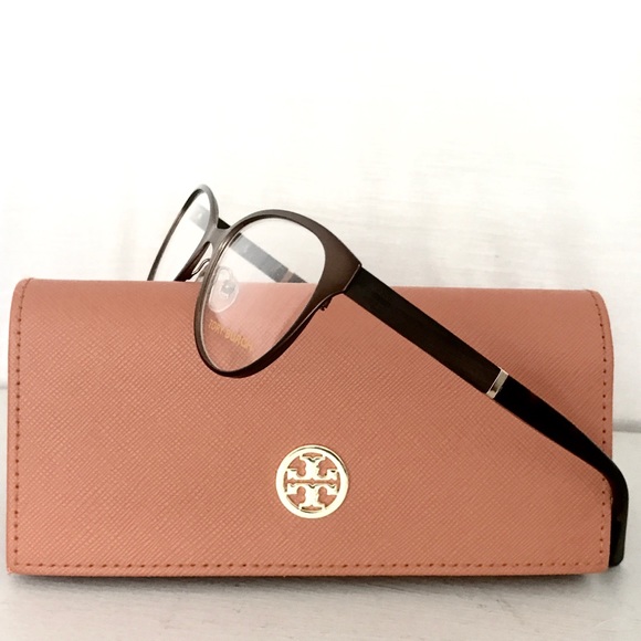 Tory Burch Accessories - Tory Burch cat eye glasses dark bronze and brown